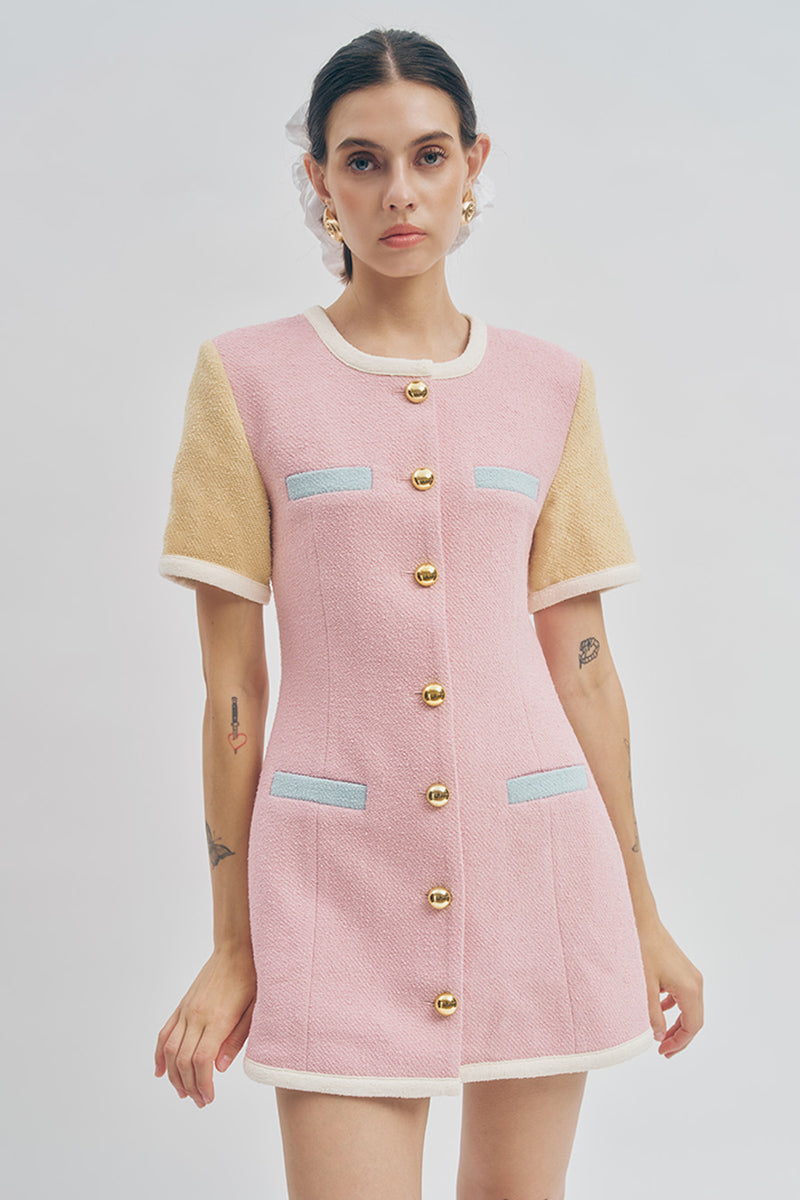 TAYLOR DRESS- COLORBLOCK – Maude Club