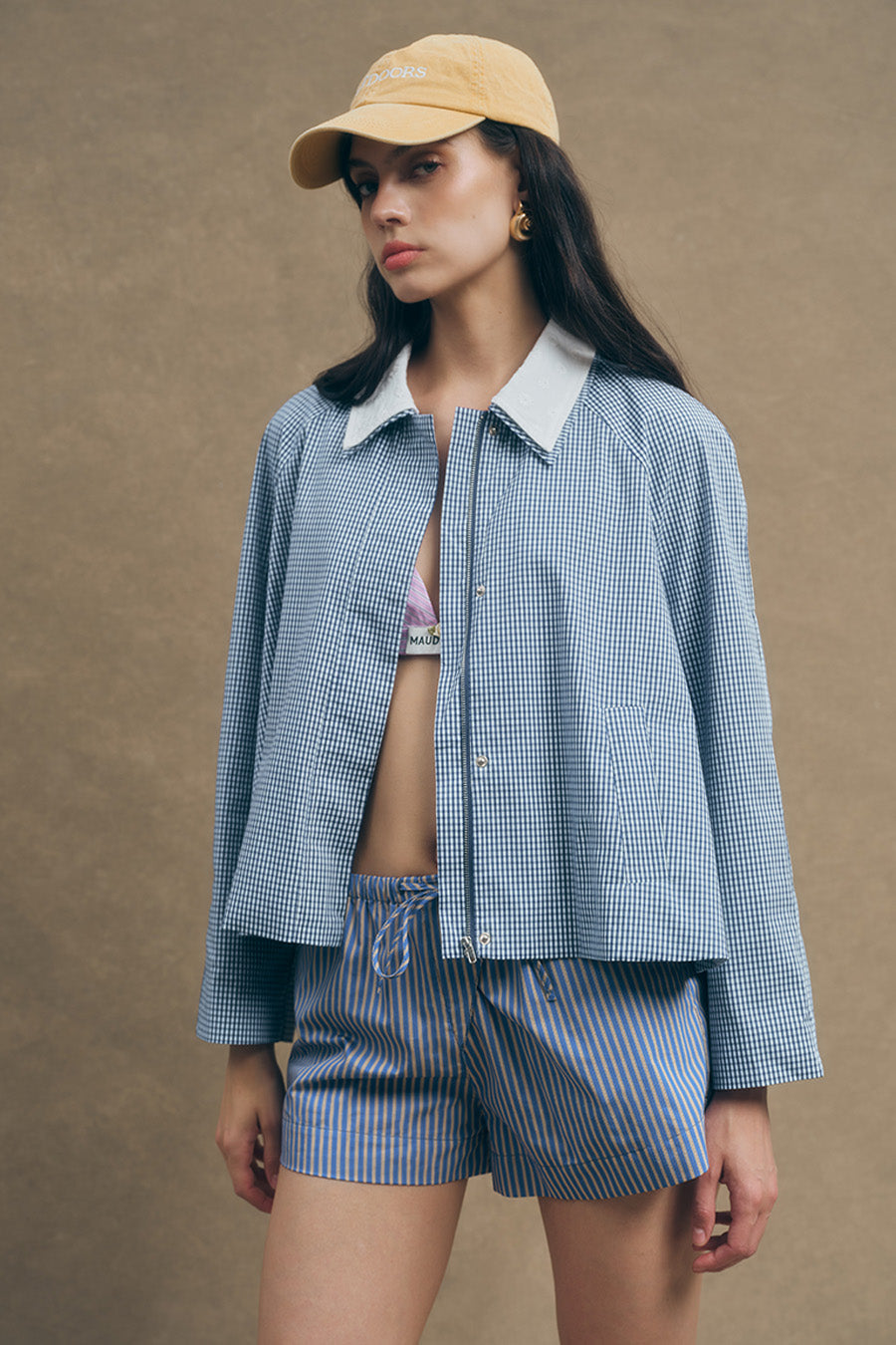 MILTON JACKET - PLAID – Maude Club